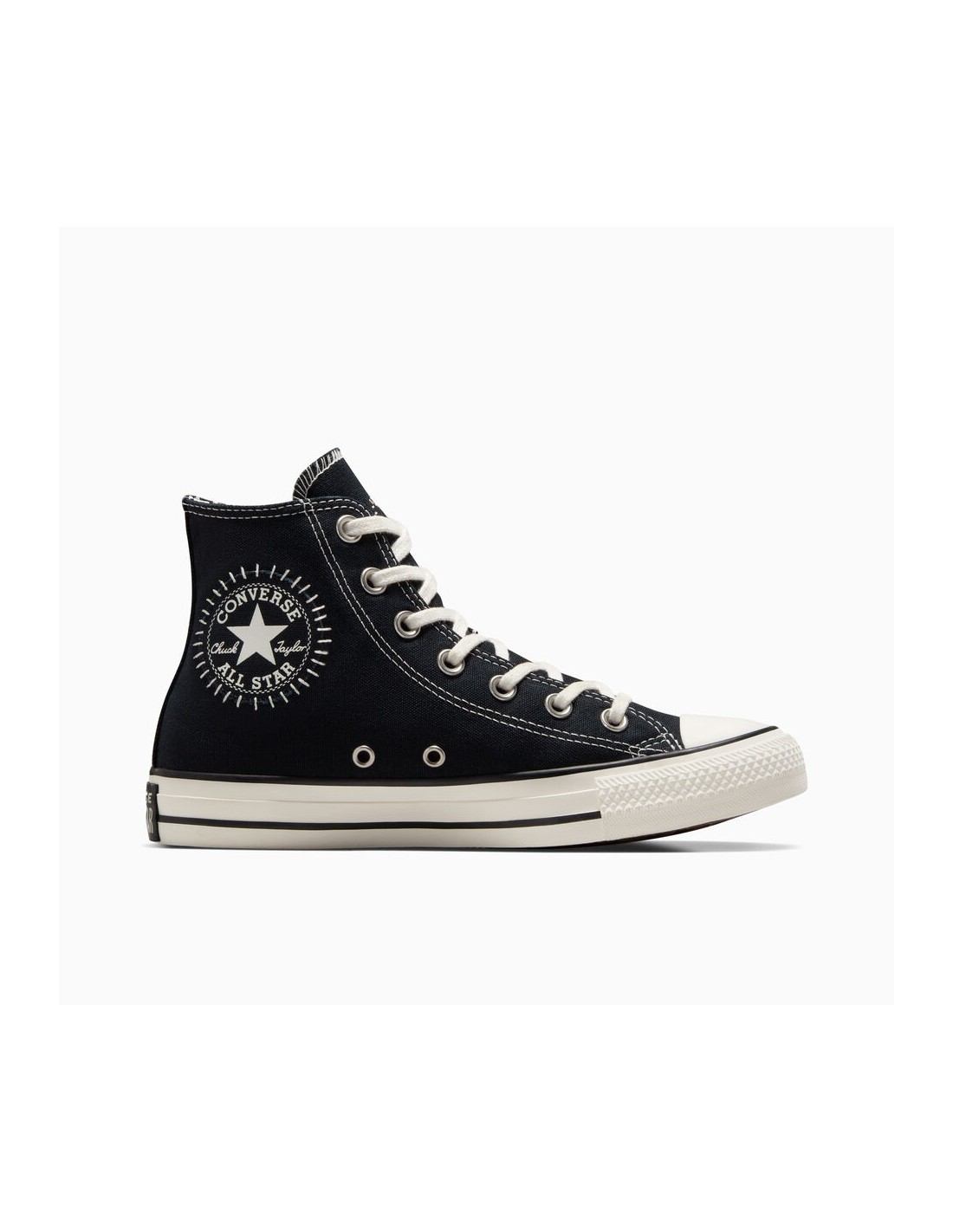 converse sneakers femme chuck taylor  all Hi Black/egret