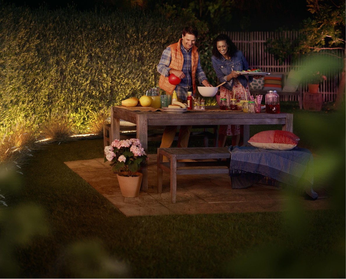 Philips Hue - 2x Lightstrip Outdoor 5m - White & Color Ambiance - Bundle
