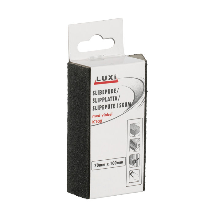 Slibepude korn 100 med vinkel - 70 x 100 mm - Luxi