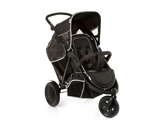 HAUCK - Poussette Jumeaux Freerider - Black