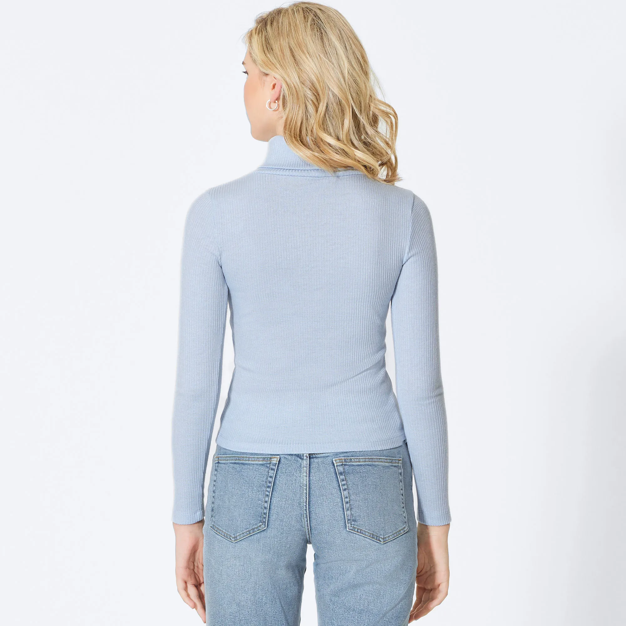 Damen-Pullover mit Rollkragen