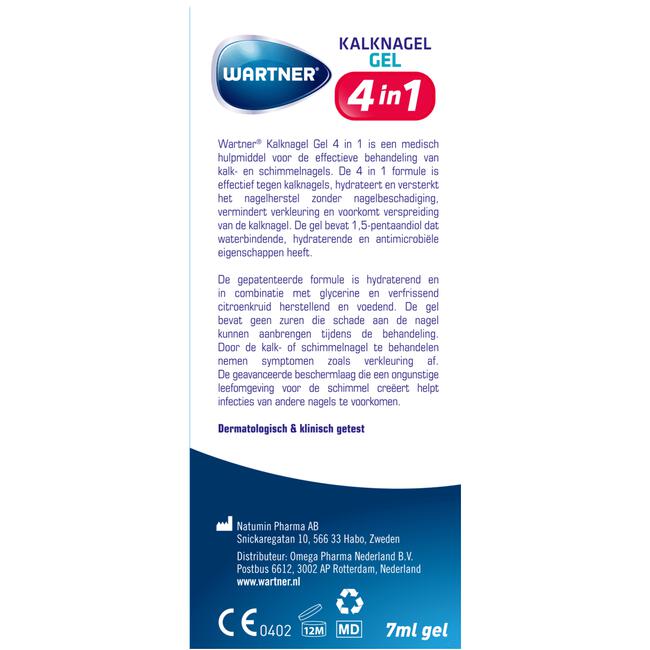 Wartner Kalknagel 4-in-1 Gel 7 ML