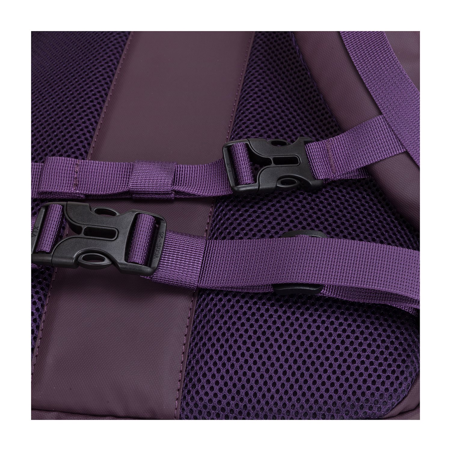 Elliker Kiln Hooded Zip Top Backpack 22L purple