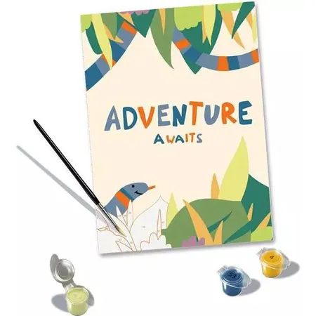 Ravensburger CreArt Malen nach Zahlen - Hallo Neues Abenteuer