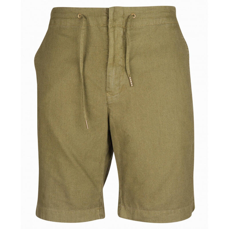 Linen Cotton Mix Short - Short homme