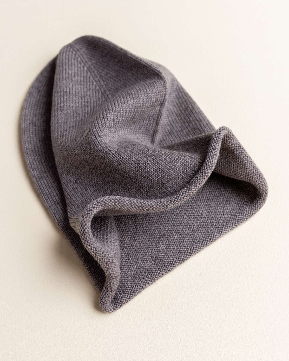 Ull Beanie barn – 100% Merino, Ubehandlet | Ribb lue Fonzie