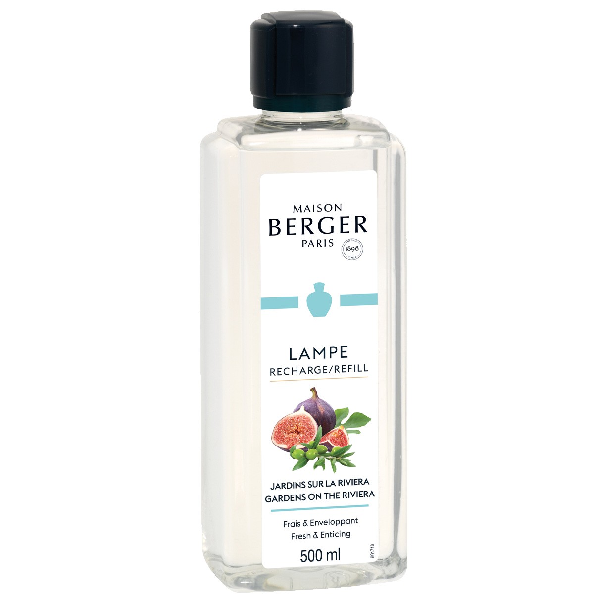 Recharge parfum pour lampe - Jardins sur la riviera - Hespéridé boisé - 500 ml