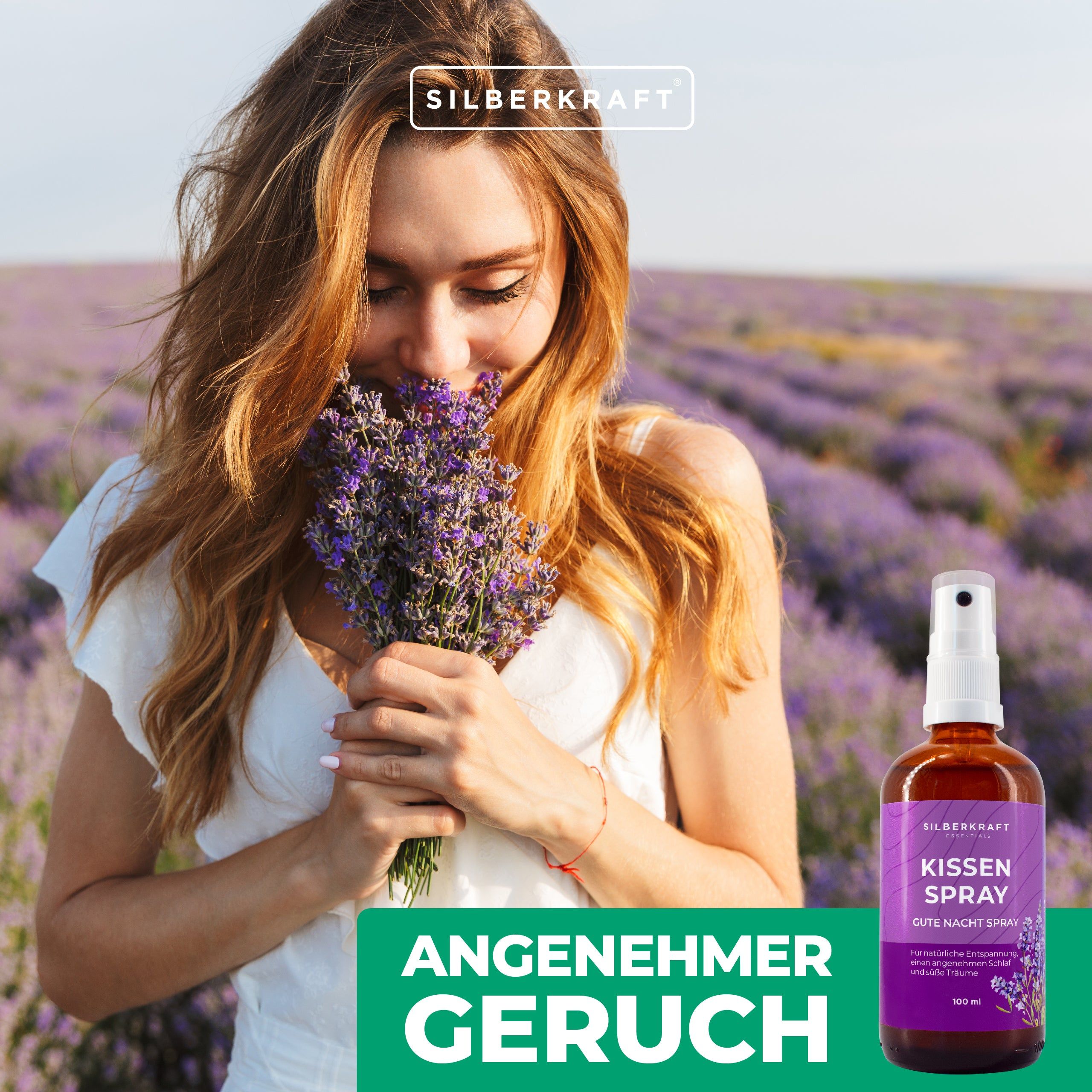 SILBERKRAFT Lavendelspray