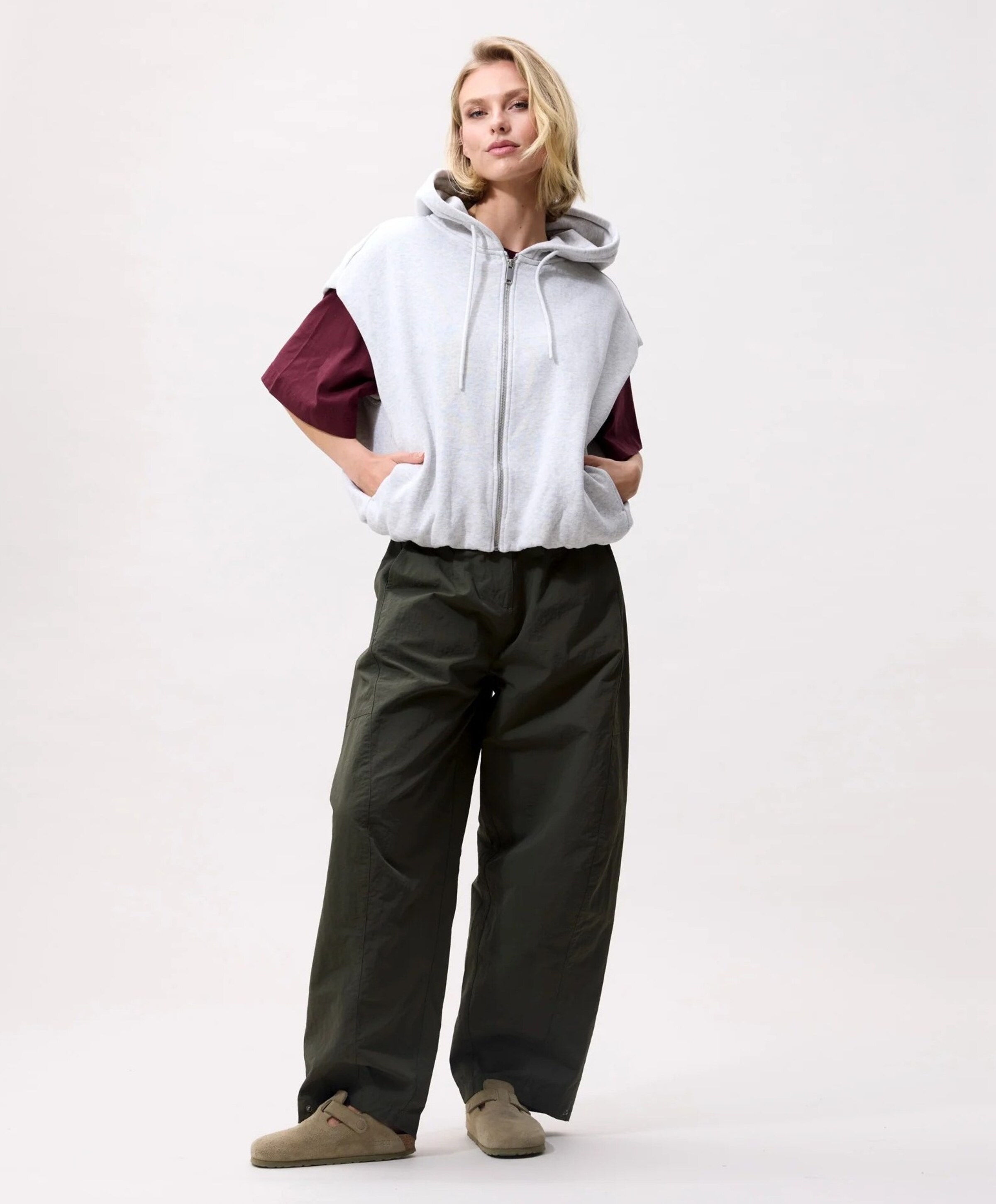 Catwalk  Junkie Dames gilet grijs