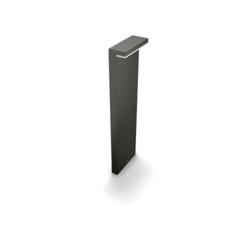 Philips tuinpaal Bustan antraciet 1x3,8W 77 cm