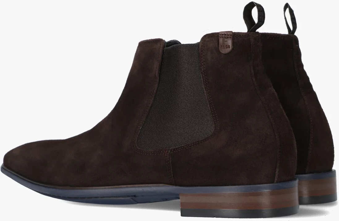 FLORIS VAN BOMMEL bruine floris van bommel chelsea boots sfm-60034