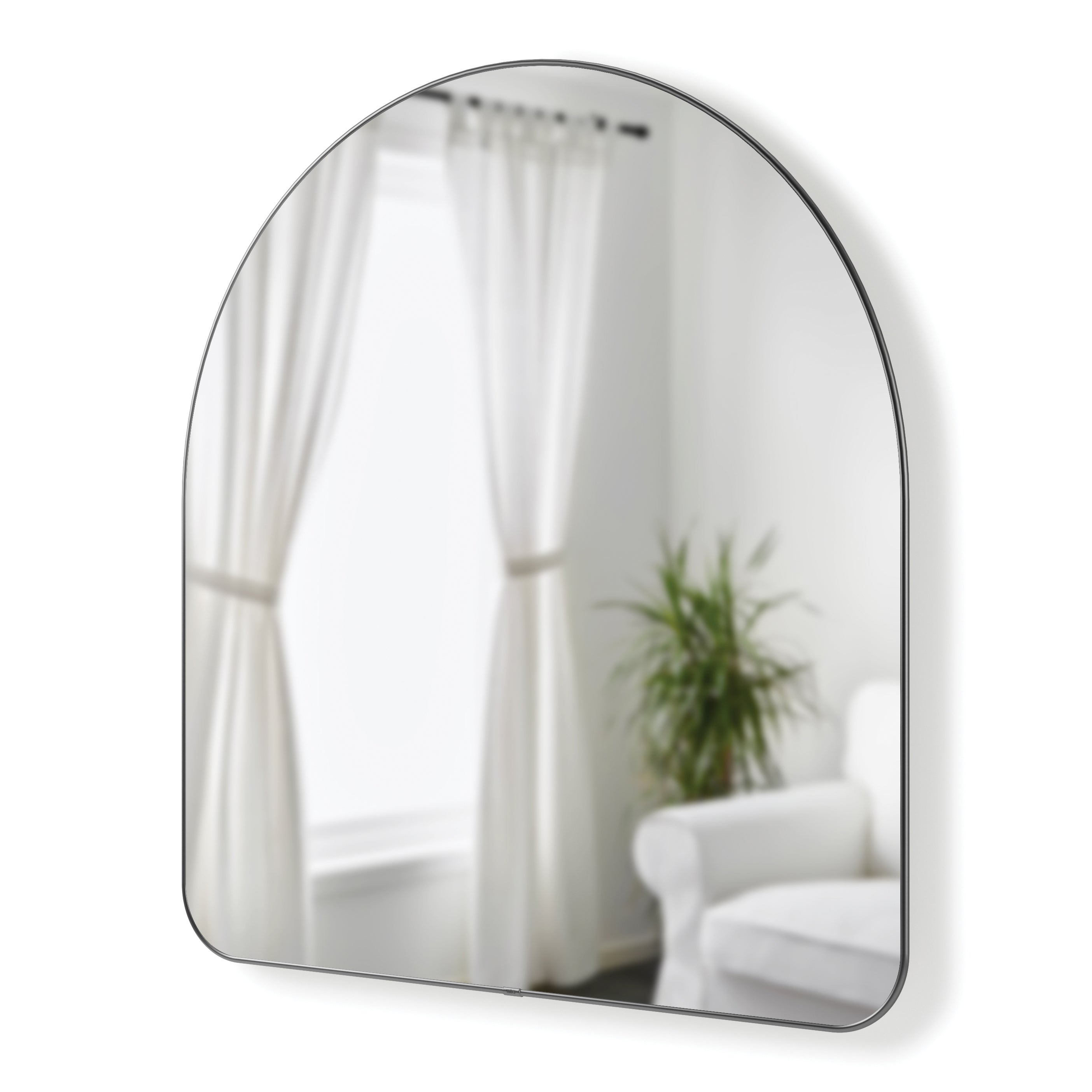 Umbra Hubba Arched Spiegel - Metallic Titanium