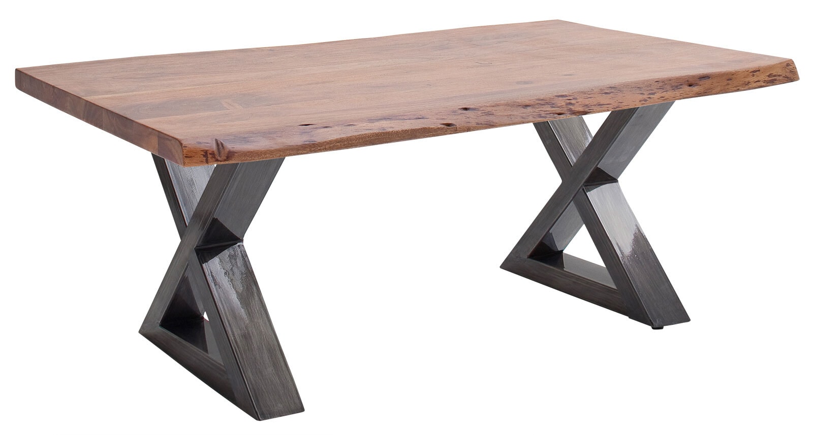 Couchtisch CARTAGENA X110 antik /massiv Walnuss