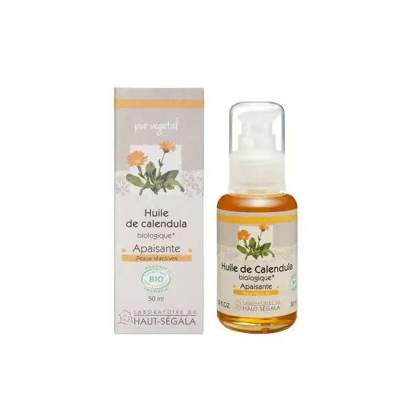 Haut-Ségala Les Huiles Végétales de Calendula Biologique 50ml
