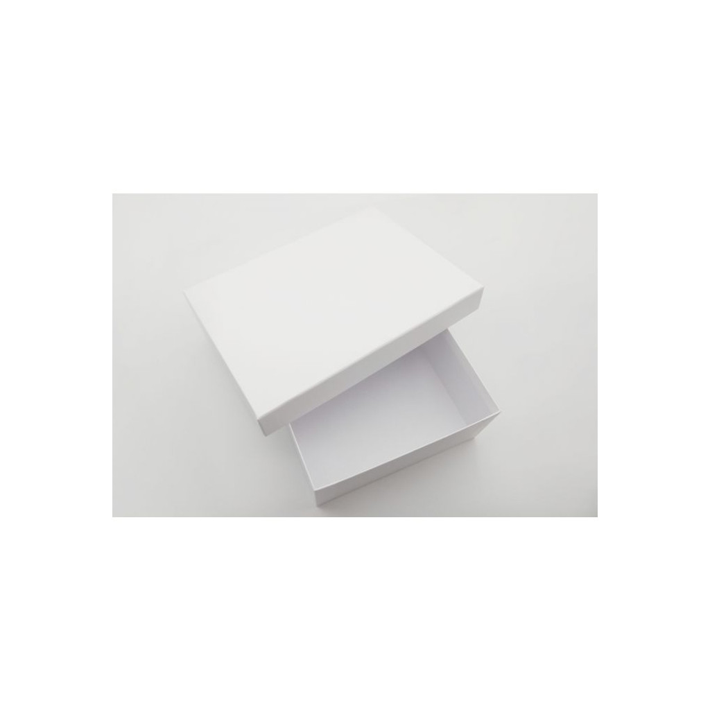 Boîte Blanche Moyenne Rectangulaire