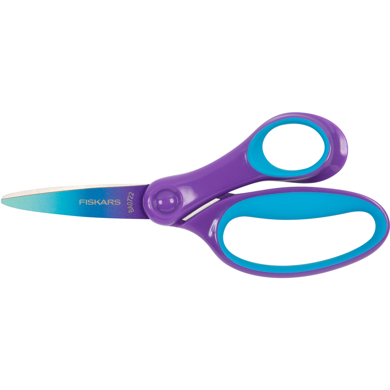 Fiskars Kinderschere Ombre, violett, 15 cm