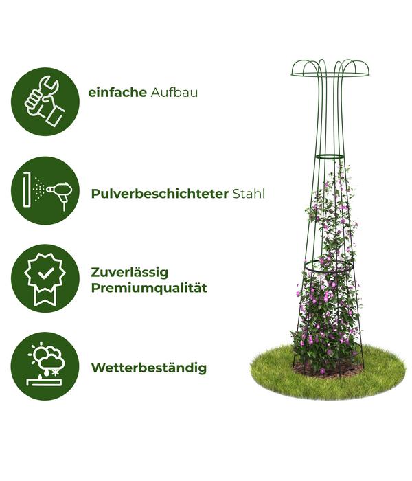 Dehner Metall-Obelisk Maxima