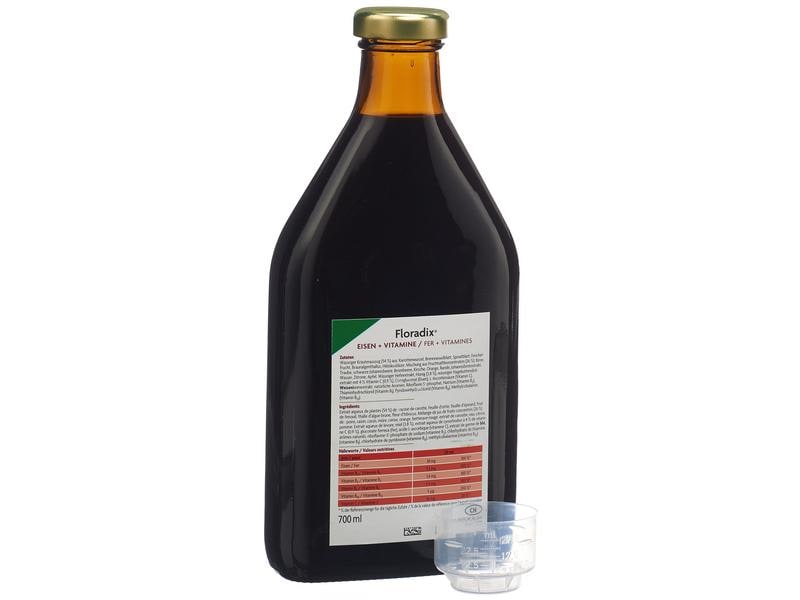 Floradix Eisen   Vitamine Profit Pack 700 ml Kräuterauszug mit Eisen und Vitaminen