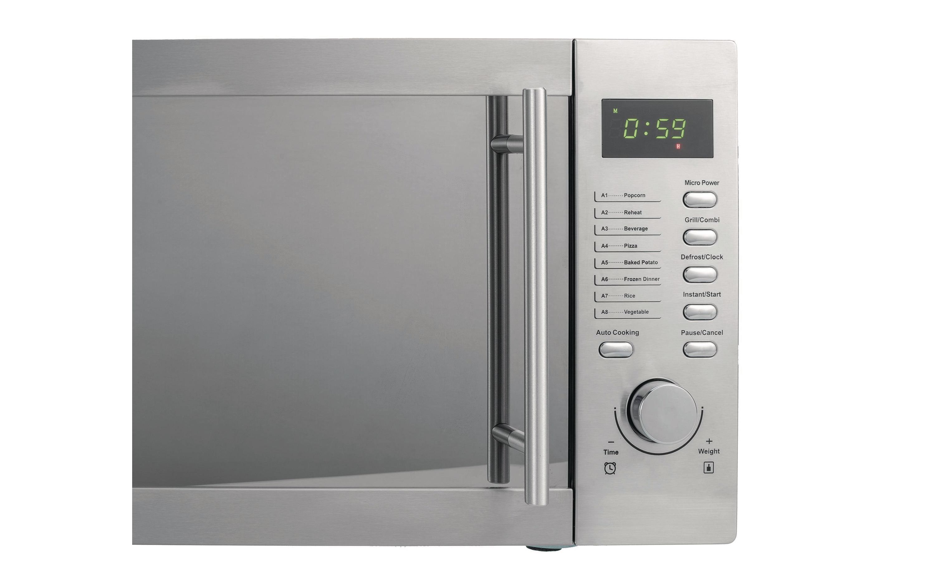 Mikrowelle mit Grill B01104 Silber<br>800 W Mikrowelle