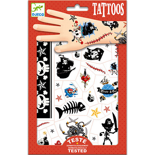 Djeco tattoos - piraten