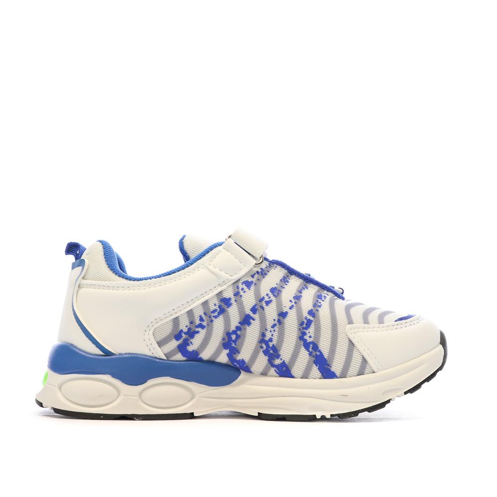 Lotto Baskets Blanc/Bleu Garçon Lotto Sienne