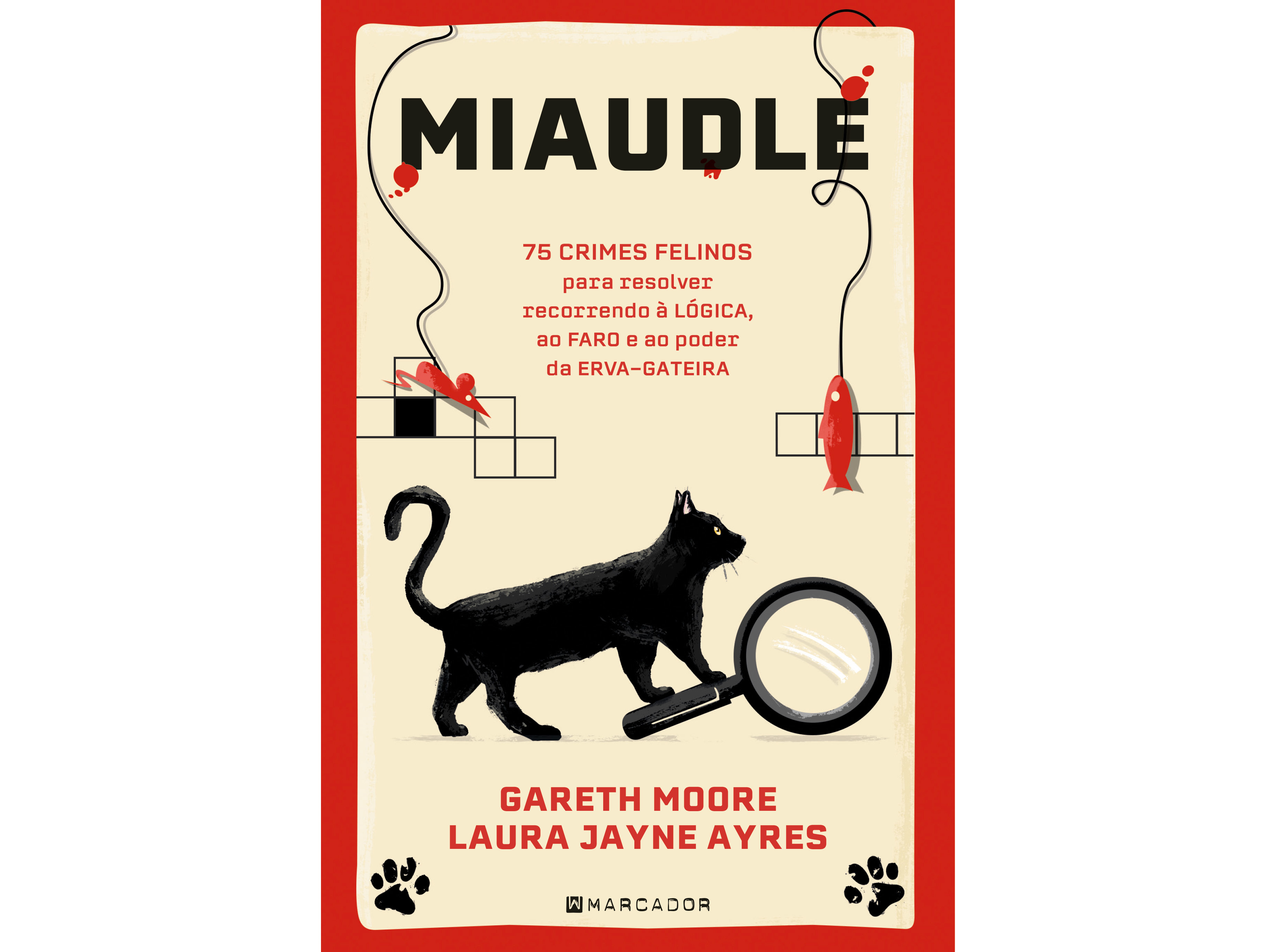 LIVRO MIAUDLE 75 QUEBRA CABEÇA DE GARETH MOORE LAURA JAYNE A