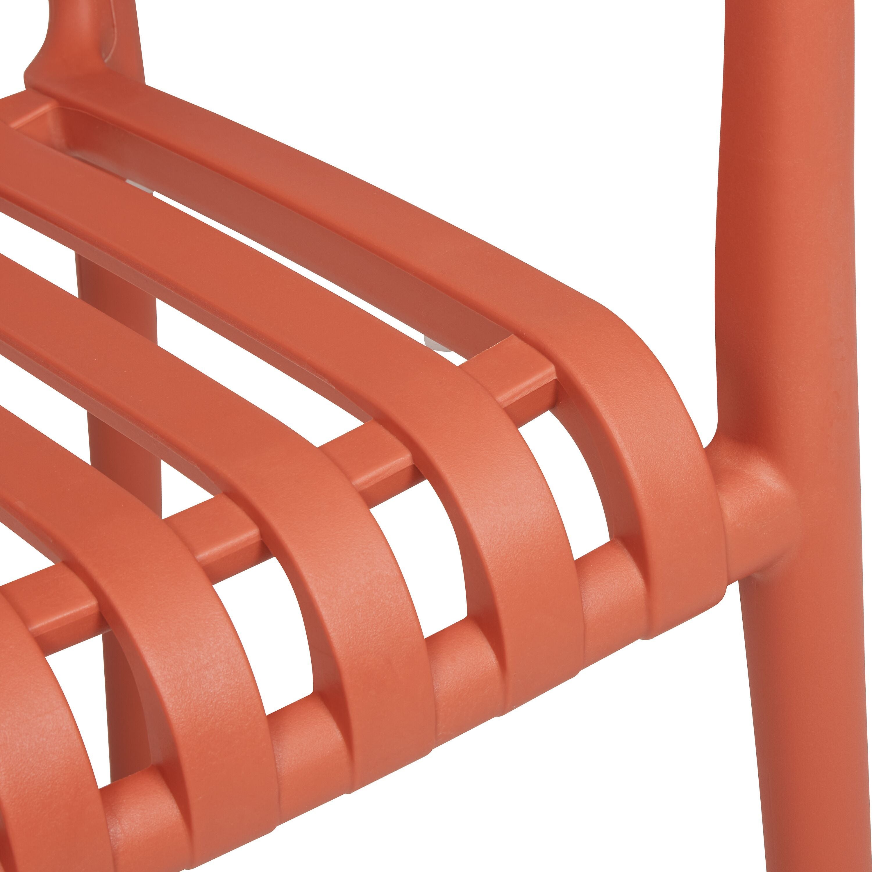 CADIZ_Set_4 JAKARTA_Stuhl_orange rust - Orange rust