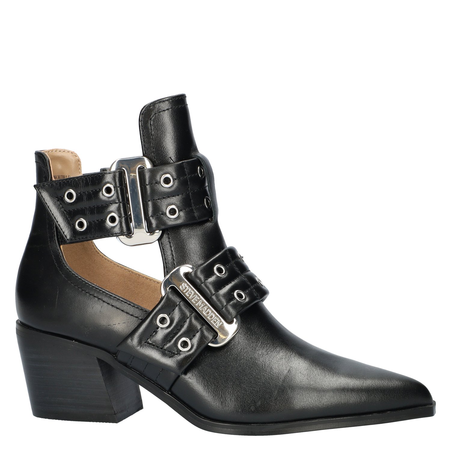 Steve Madden Guistine dames boot Steve Madden Zwart