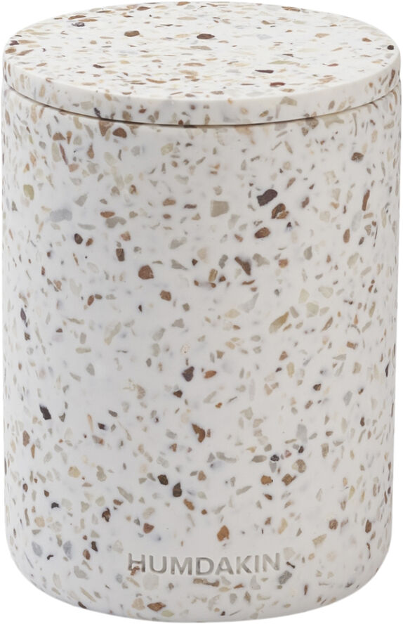 Humdakin Lucca - Terrazzo vase w. lid Hvid
