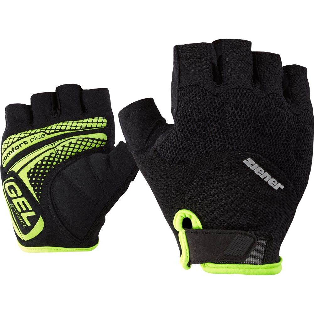Ziener Colit Radhandschuhe Herren black poison yellow