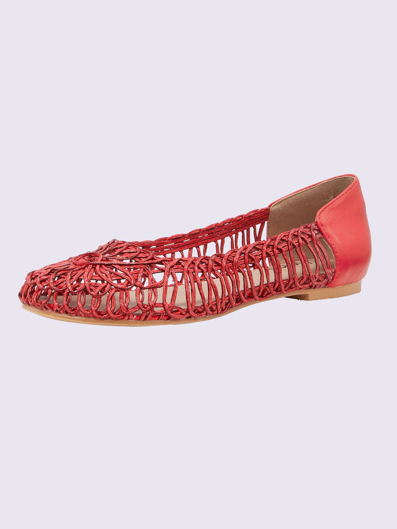 Ballerines imitation cuir mode