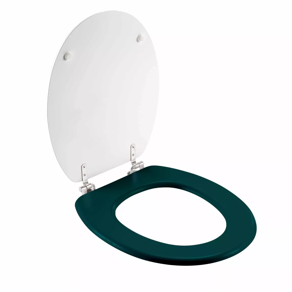 Abattant WC bois (37 x 46 cm) Ginkoblue Bleu