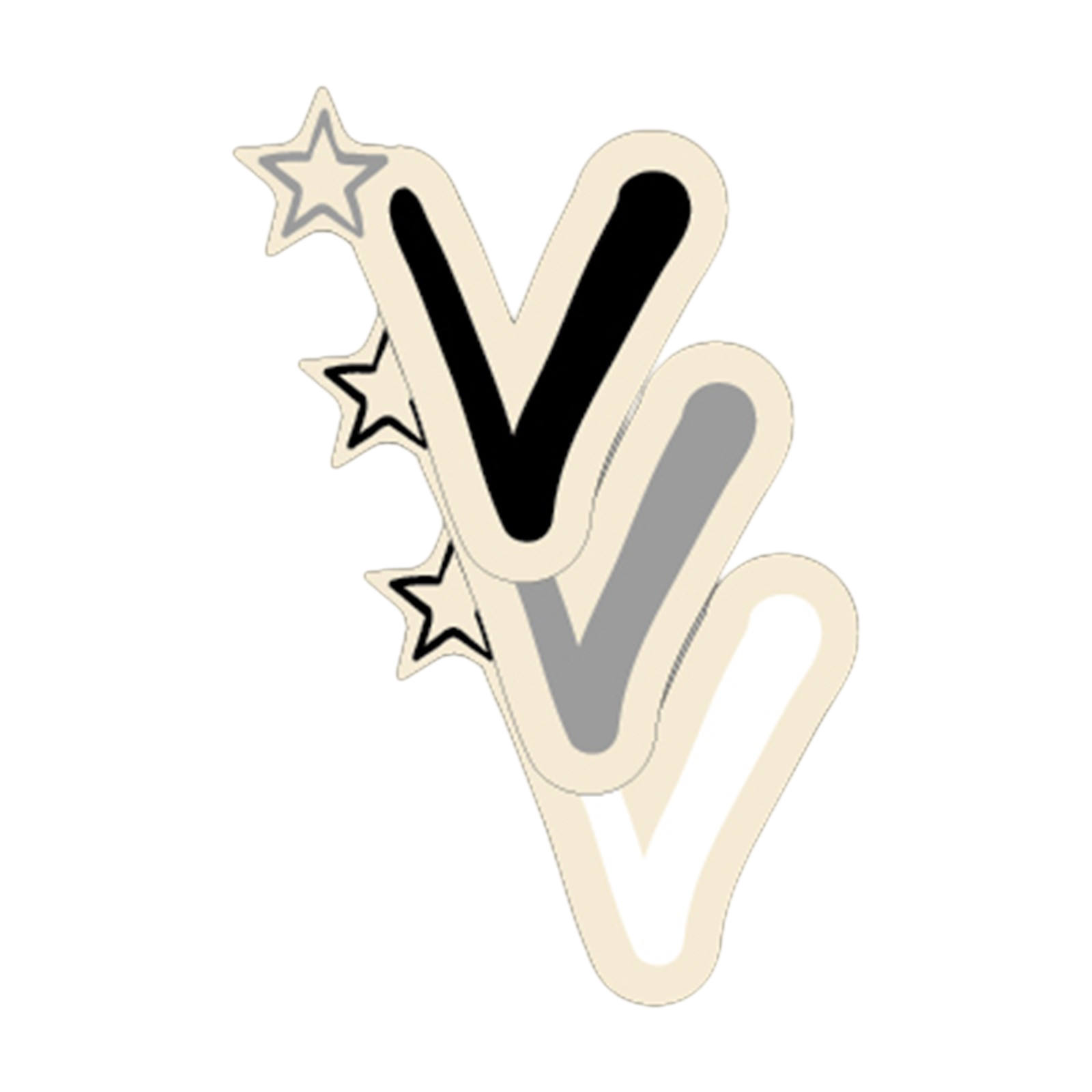 Buchstaben gross V