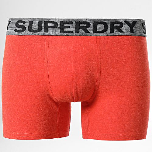 Lot De 3 Boxers M3110452A Noir Orange Gris Chiné