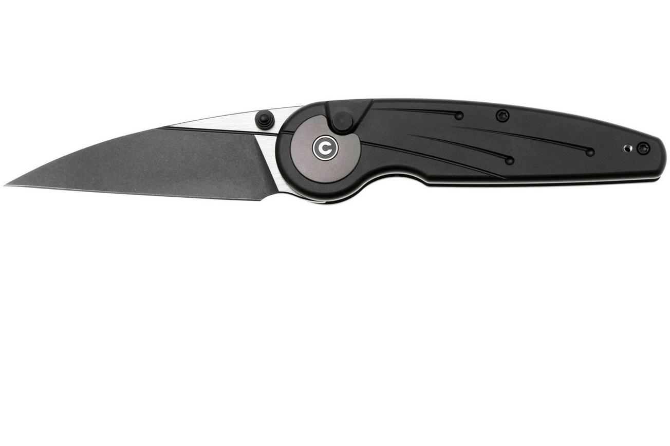 Civivi Starflare C23052-1 Blackwashed Satin Flat Nitro-V, Black Aluminum, zakmes