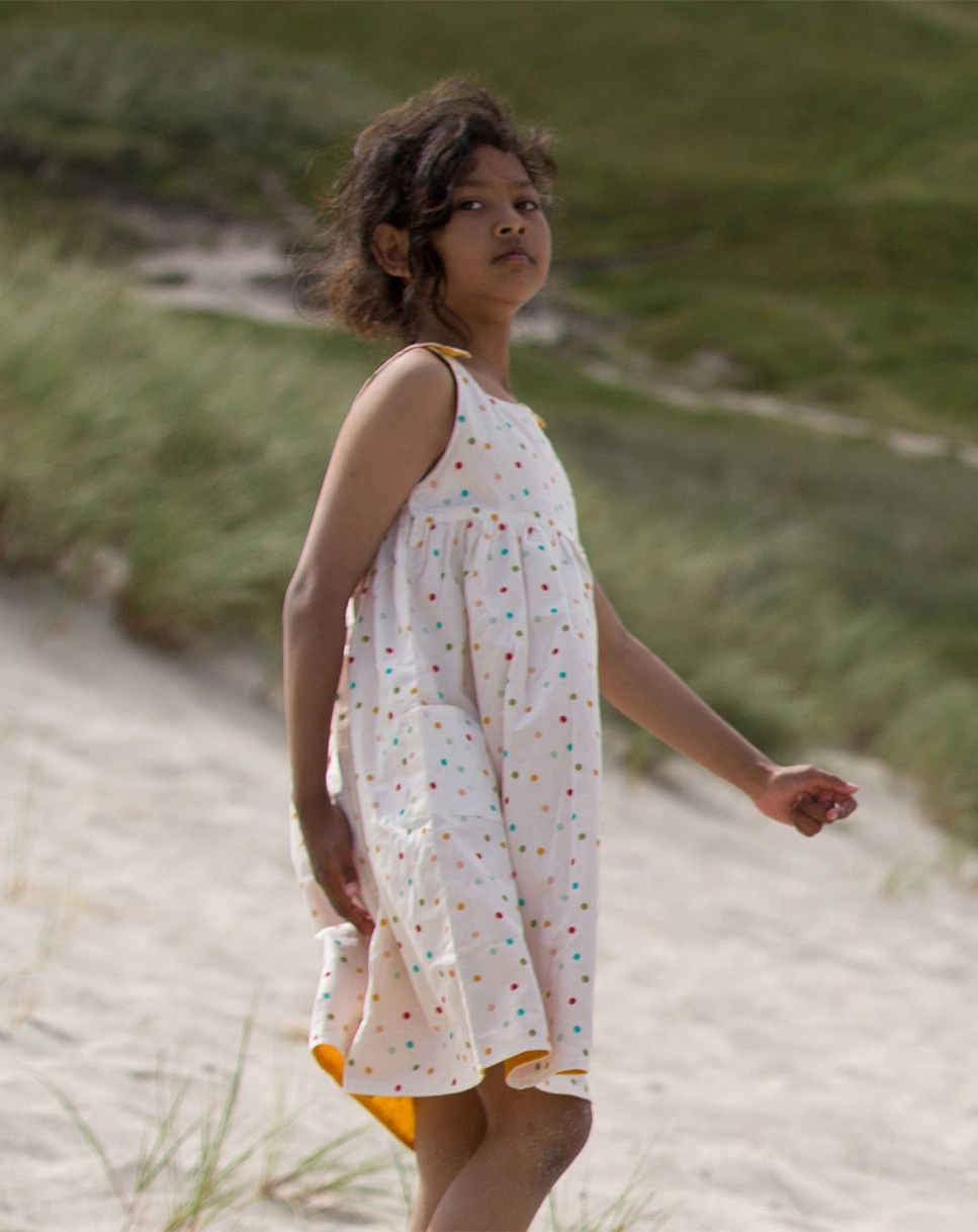 Wende-Trägerkleid RAINBOW SPOTS in bunt