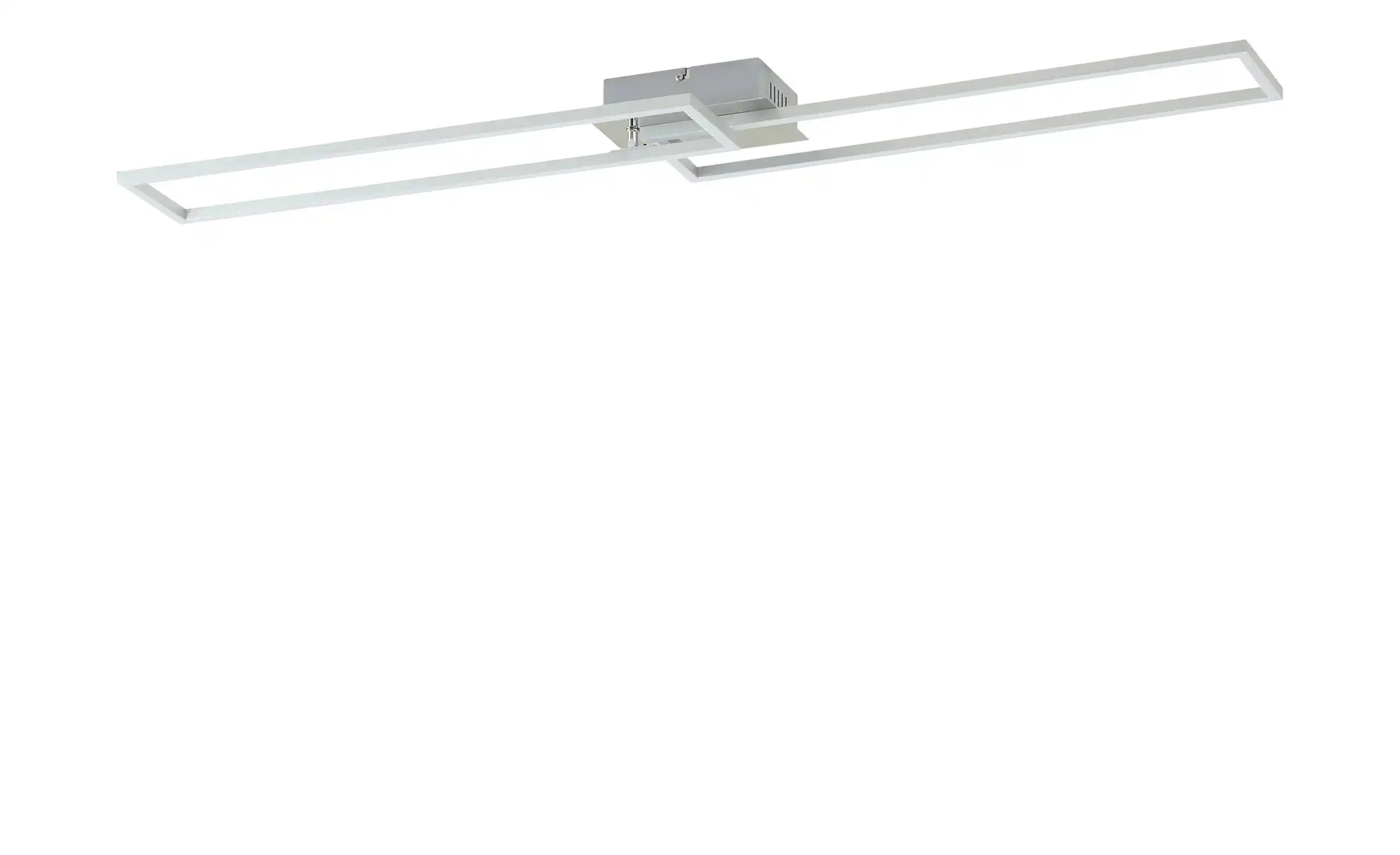 Meisterleuchten LED-Deckenleuchte, 2-flammig chrom mit Fernbedienung