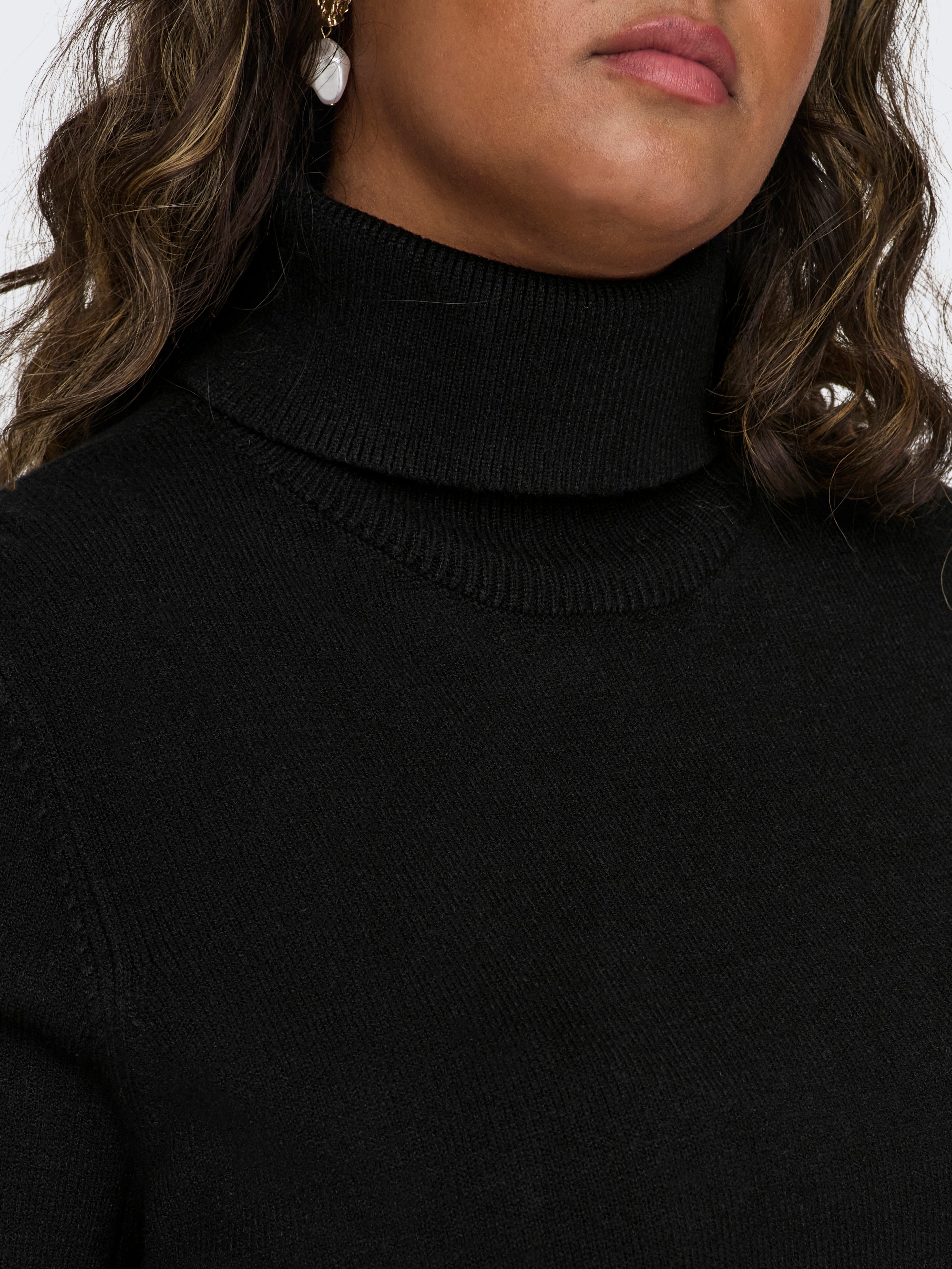 CARFIA Strickpullover Black