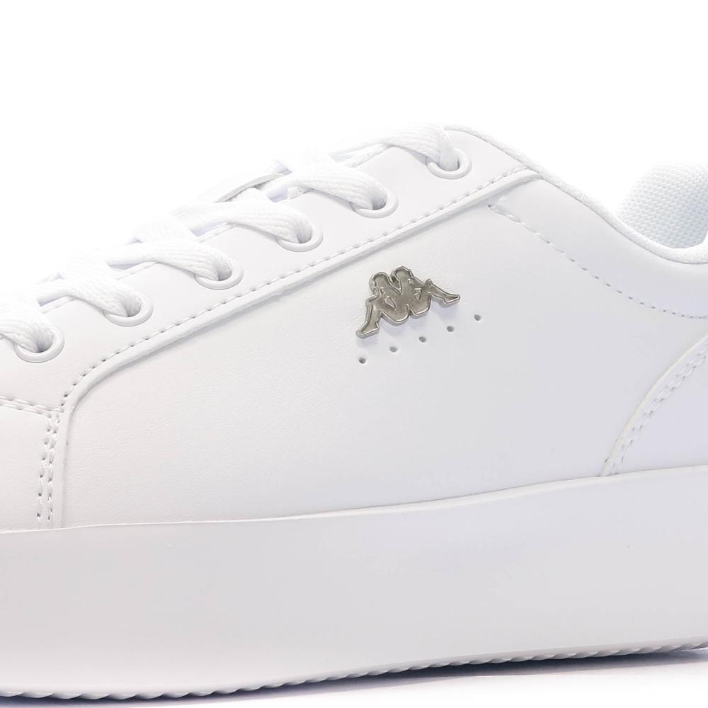Kappa Baskets Blanches/Violet Femme Kappa Amelia