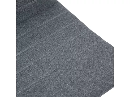 SVITA LINUS chaise de bureau chaise pivotante pour enfant chaise de bureau chambre d'enfant revêtement en tissu gris