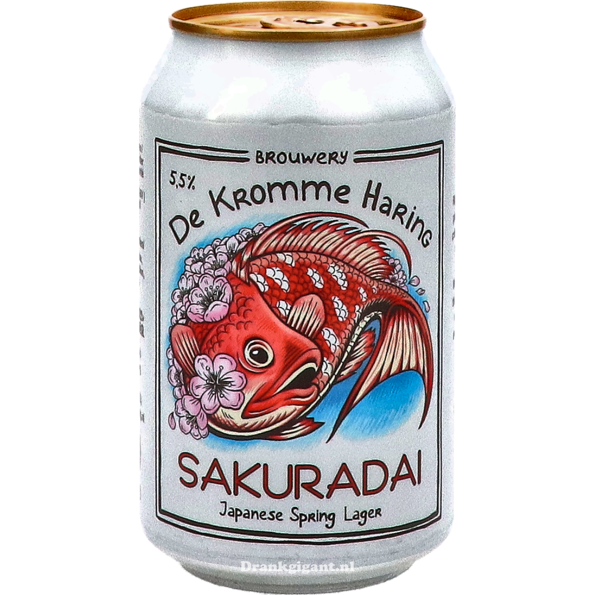 De Kromme Haring Sakuradai Japanse Spring Lager 33 cl
