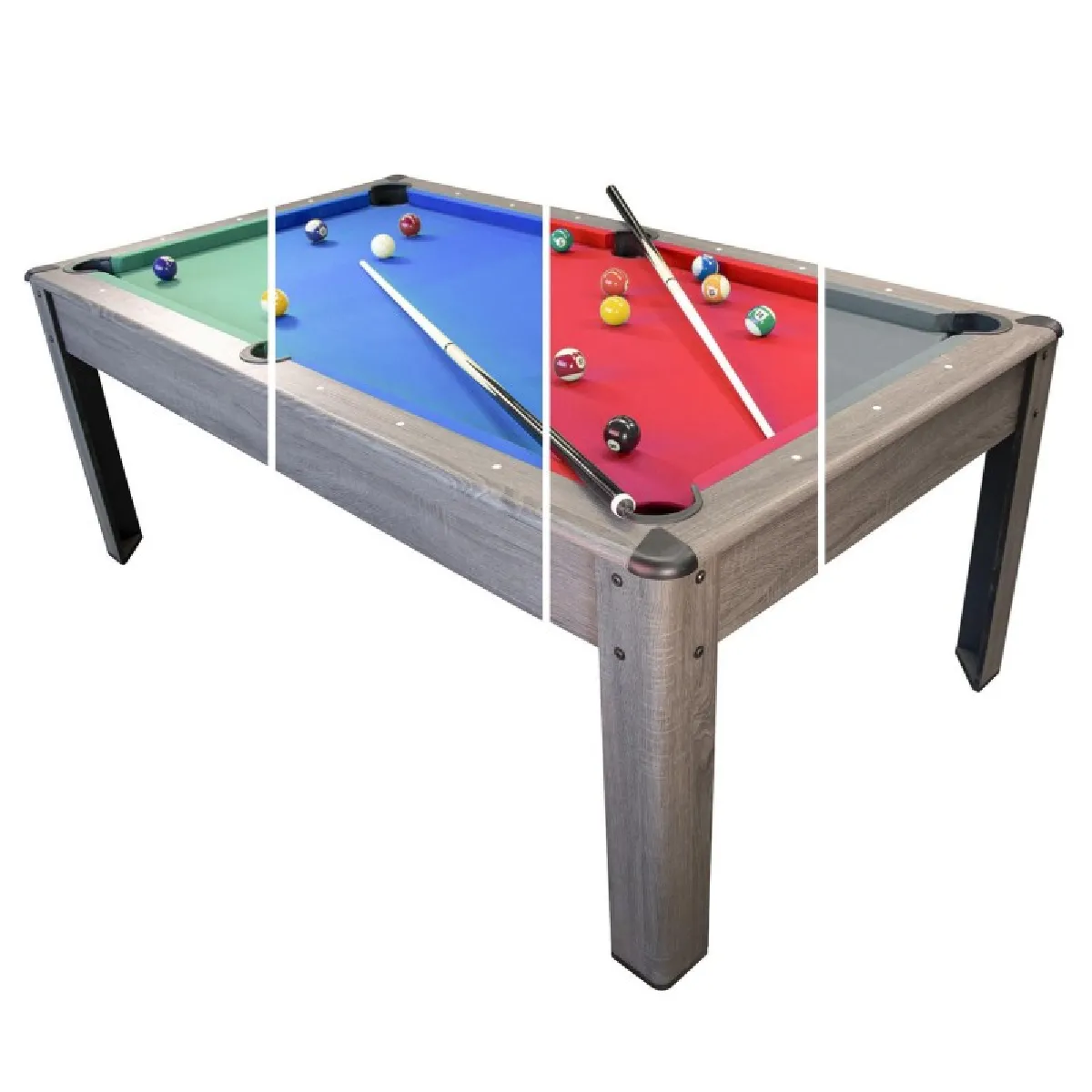 Play4Fun Billard Ambiance 7Ft - Gris