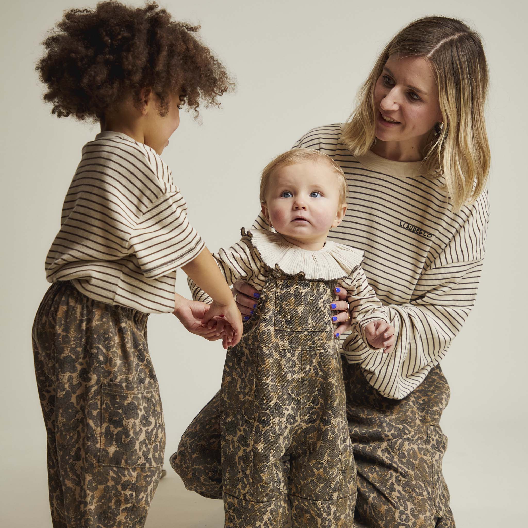 Latzhose Blythe Leopard Print