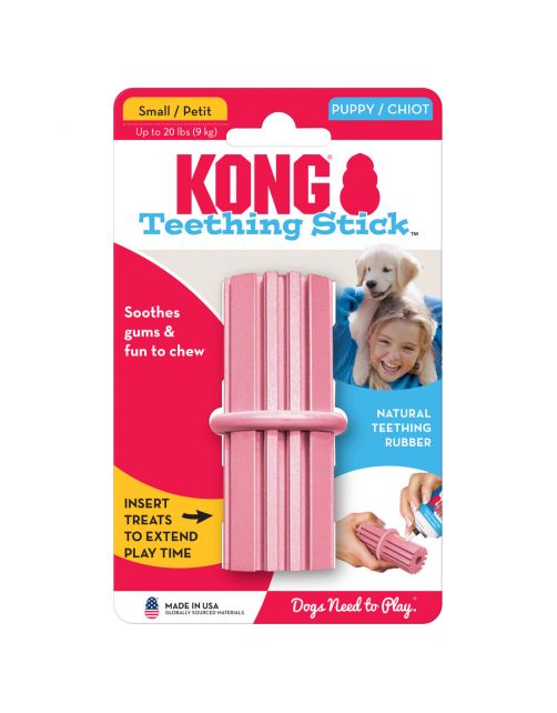 Kong Speeltje Teethingstick Puppy Assorti - Hondenspeelgoed