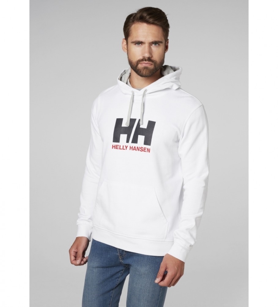 Moletom Helly Hansen com logo HH branco