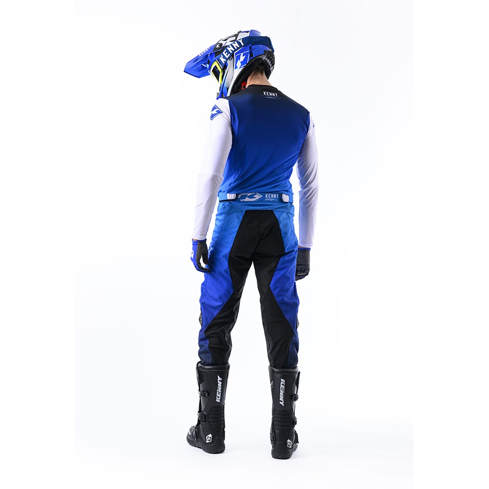 Kenny - Pantalon Performance Wave Bleu / Noir