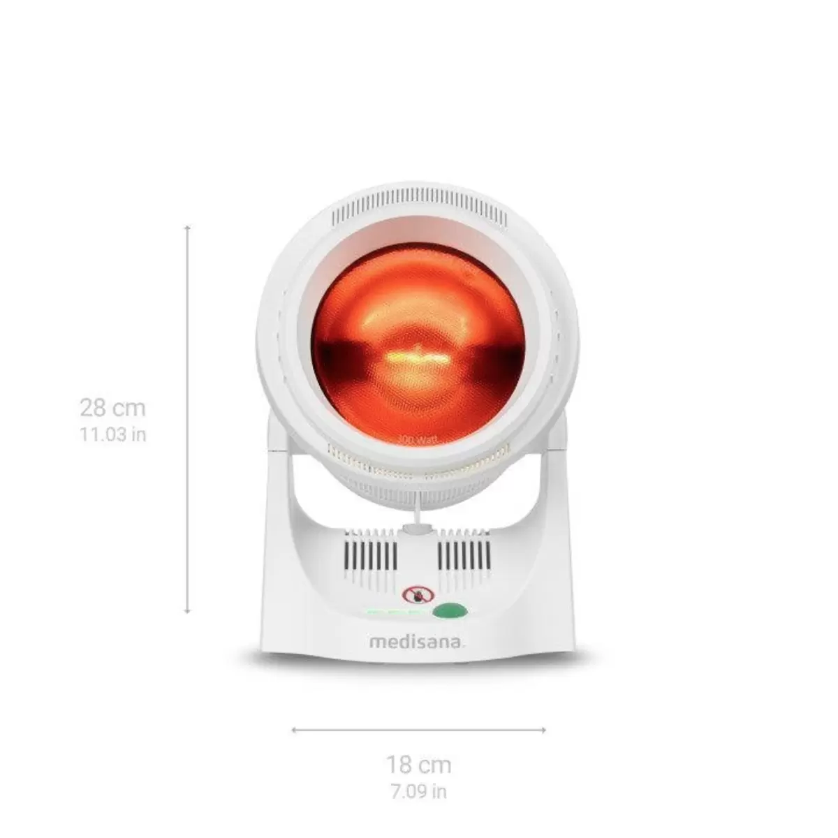 Infrarotlampe Medisana IR850 weiss