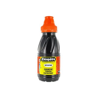 Cléopâtre NÉFERTARI - Peinture gouache - noir - 250 ml