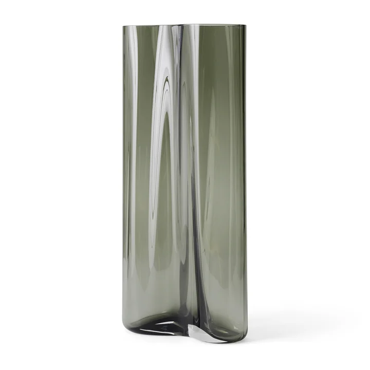 Audo - Aer Vase H 33 cm, smoke