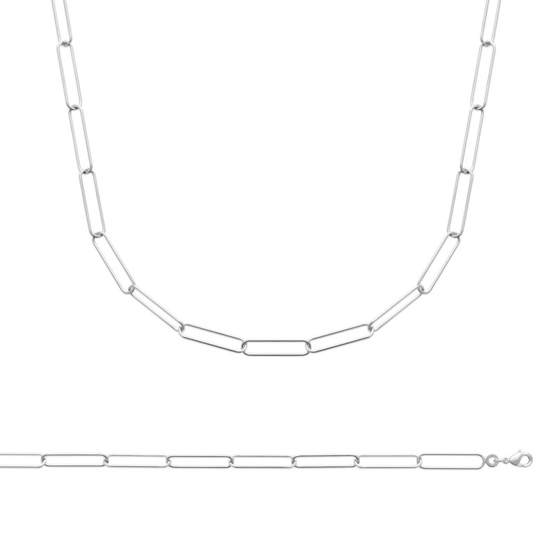 Collier Femme - Argent 925 - Longueur : 45 cm